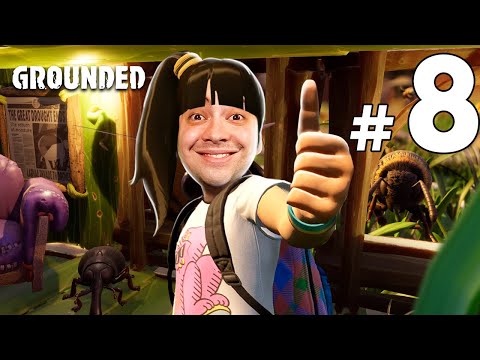 alanzoka jogando Grounded com os amigos - Parte #8