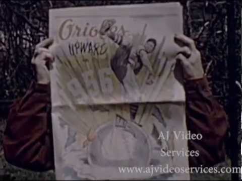 1956 Baltimore Orioles Home Opener vs. Washington Senators