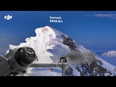 29,000 Feet Up Mount Everest with DJI Mavic 4 Pro