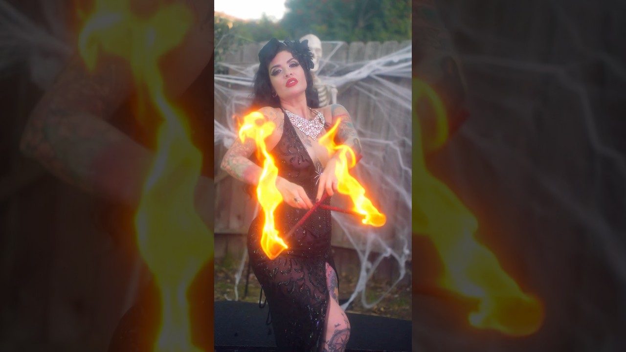 Promotional video thumbnail 3 for Lily Misfit Burlesque/Fire Performance