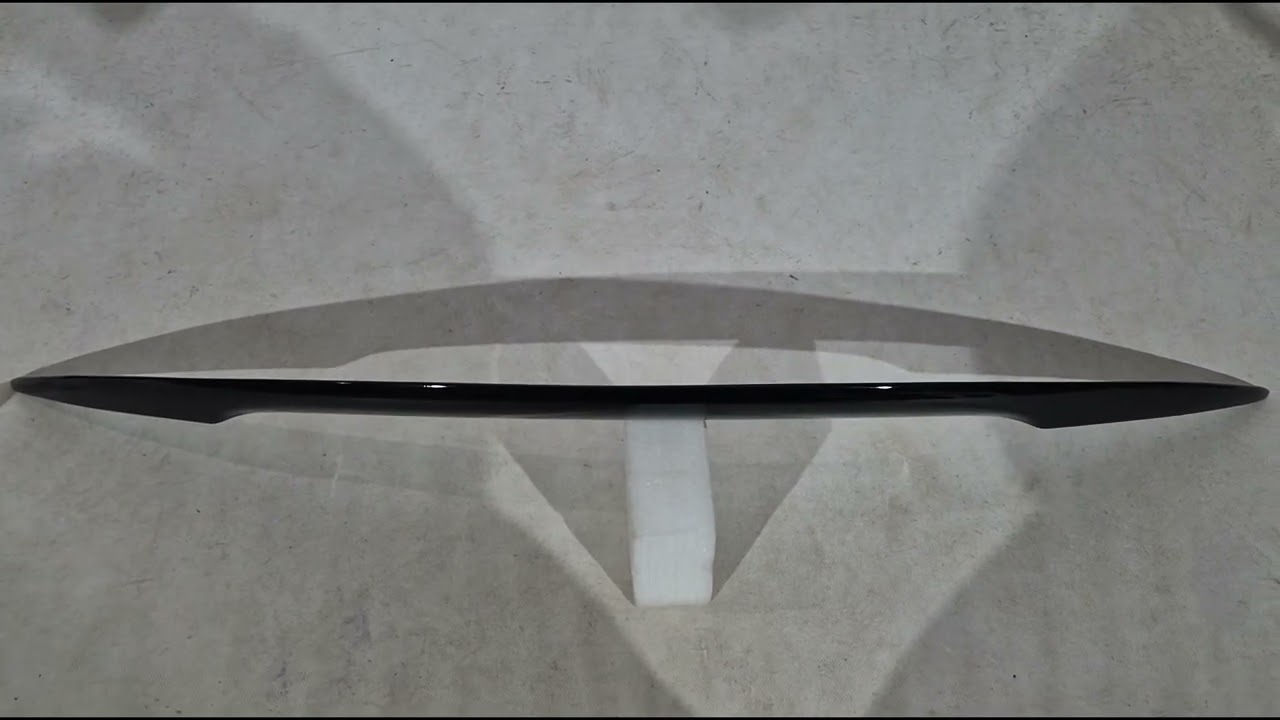 BMW 2-serie F22/F23 2014–2021 P-Style spoiler (til F22, blank sort) Video 1