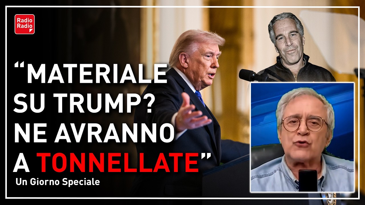 MAZZUCCO ▷ "QUELLA COINCIDENZA (ORMAI PALESE) CHE COLLEGA EPSTEIN, MOSSAD E TRUMP"