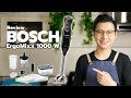 รีวิวเครื่องปั่นมือถือ Bosch ErgoMixx 1000W  ปั่นแรง สวย ครบทุกฟังชั่น ทำความสะอาดง่าย | Chef Win – Vegan Startup