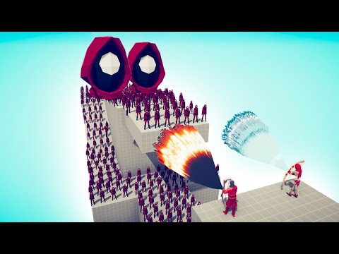 100x SQUID GAME STAFF + GIANTS vs 2x EVERY GOD - TABS | Totally Accurate Battle Simulator