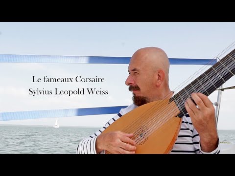 SL Weiss, Courante, Le fameux Corsaire - Jaroslaw Lipski, Baroque lute