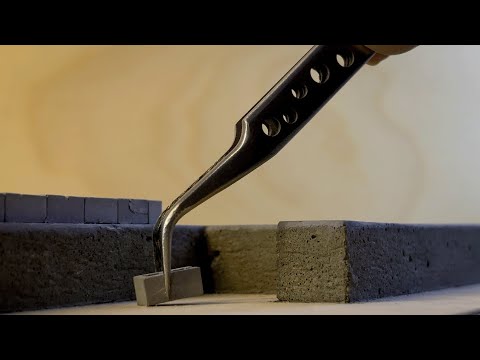 I Built a REAL Reinforced Foundation · Real Construction Logic · 1:35 Scale
