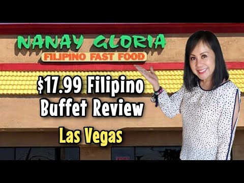 Nanay Gloria's $17.99 Filipino Buffet Review LAS VEGAS