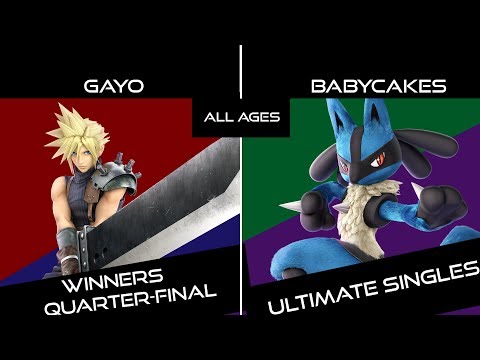 SS #15 Winners Quarter-Final - Gayo(Cloud) vs Babycakes(Lucario & Olimar)