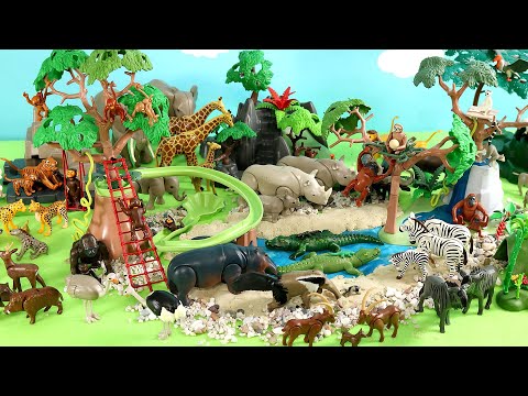 Safari Jungle Playmobil Sets - Learn Animal Names