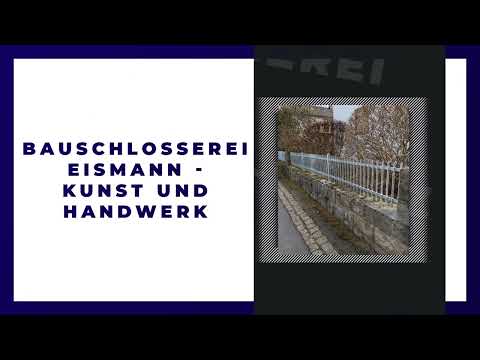 Eismann Karl-Heinz Bauschlosserei YouTube-Vdeominiatur 10