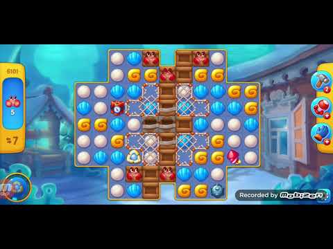 fishdom gameplay / level 6101 / It is like the ads? / thank you