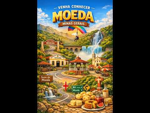 Venha conhecer Moeda, em Minas Gerais!  #decoração #shopee #moeda