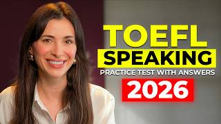 TOEFL Speaking — New Format Practice Test (Listen & Repeat + Interview)