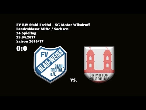 24.Spieltag /Landesklasse Mitte - (2016/17)/FV BW Stahl Freital - SG Motor Wilsdruff 0:0