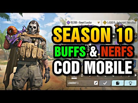 CODM Season 11 Buffs and Nerfs! COD Mobile Season 11 Leaks!