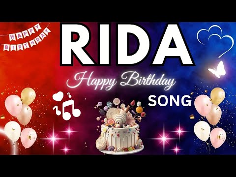 RIDA Birthday Song – Happy Birthday To You - #rida