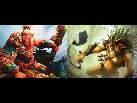 Troll Warlord VS Bristle Back