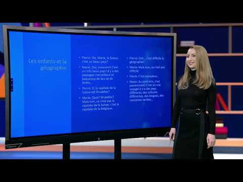 TeleŞcoala: Limba franceză – Apprenons le français, sezonul 2 – lecţia 3 (@TVR2)