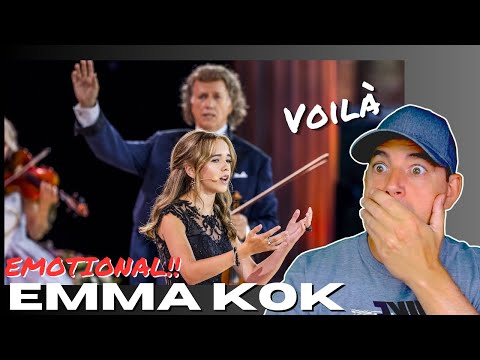 EMOTIONAL! 15 year old EMMA KOK sings voilà – André Rieu, Maastricht 2023 (REACTION!!!)