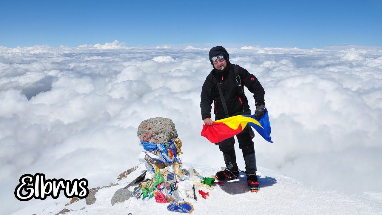 Elbrus (5.642m) - cel mai înalt vârf din Europa | Caucaz | Rusia | 4K