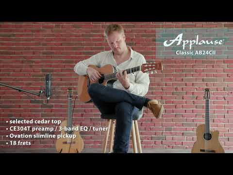 Ovation 1773AX-4 Professional Timeless Collection Mid Depth Nylon 6-String Acoustic-Electric Guitar image 20