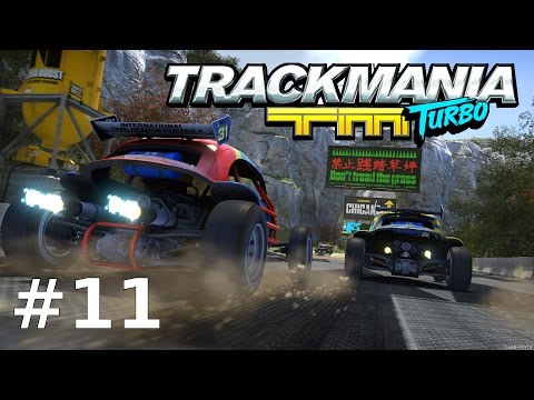 Lets Play TRACKMANIA Turbo PC Gameplay German Deutsch Part 11 - Green Series: Canyon