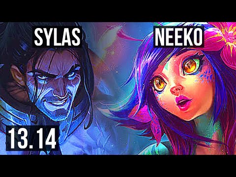 SYLAS vs NEEKO (MID) | Rank 1 Sylas, Rank 6, 5/3/14 | KR Challenger | 13.14
