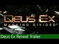 Deus Ex: Mankind Divided - Announcement Trailer [PEGI 18]