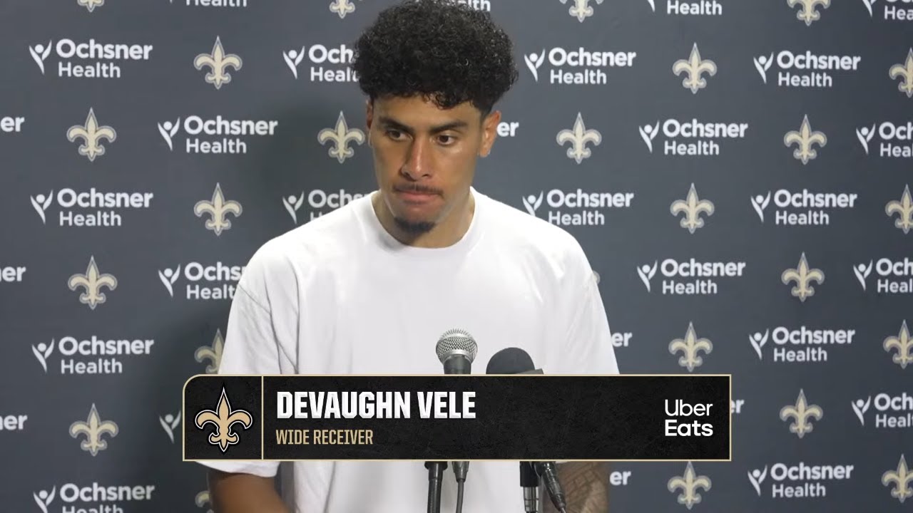 Devaughn Vele | Saints-Dolphins Postgame | 2025 NFL Week 13