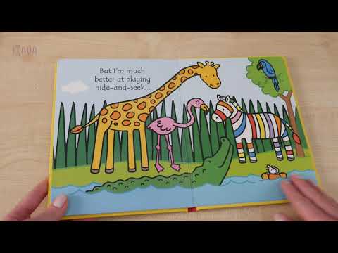 Видео обзор Zebras colours [Usborne]