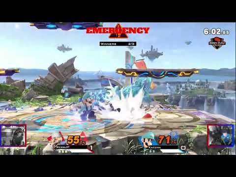 WebbJP (Sheik) vs Kazuha (Luigi) - Winners Pools - Emergency: Run That Back!