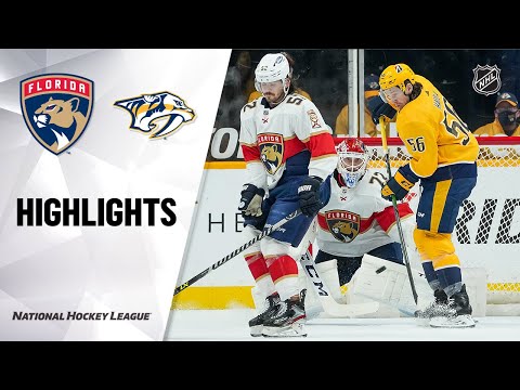 Panthers @ Predators 4/27/21 | NHL Highlights