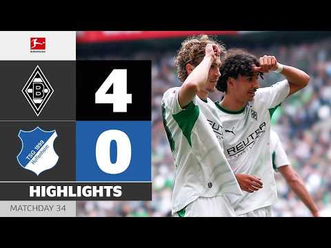 묀헨글라트바흐 VS 호펜하임 4:0 분데스리가 스포츠하이라이트