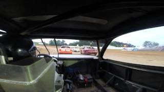 preview picture of video 'Keegan Cox Brownstown Speedway 8/16/14 UMP Hornet Hot Laps and Heat Race'