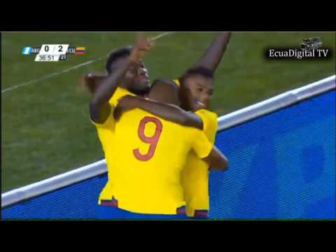 Argentina 0 Ecuador 2 (narración ecuatoriana) "Eliminatorias Sudamericanas 2015" (1° fecha)