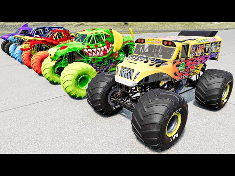 Monster Trucks JAM - Crashes, Jumps, Fails, Backflips, Rollovers | Monster Truck Mayhem