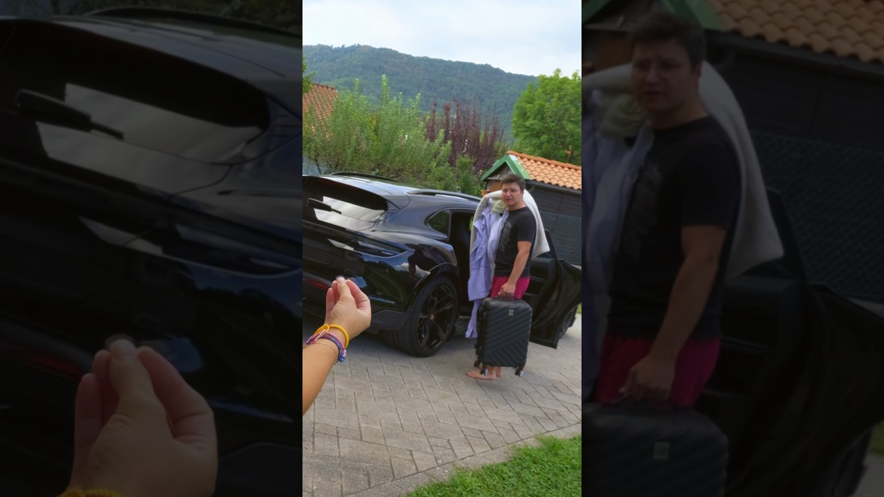 VADO A VIVERE nella SUPERCAR! 🚫💶 #shorts