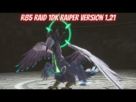 Sword Art Online Last Recollection R85 Raid One Down Kill Rapier Version 1.21