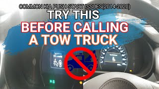 Two Common Kia Push Start Issues(2014-2020)