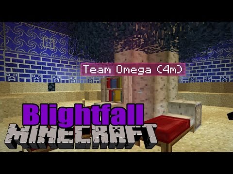 Team Omega Underwater Base! - Minecraft Blightfall Episode #37