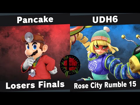 RCR 15 Losers Finals - Pancake (Dr. Mario) vs UDH6 (Min Min) - Smash Ultimate