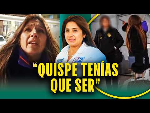 "Quispe tenías que ser": Candidata de Podemos Perú agredió con expresiones racistas a policías
