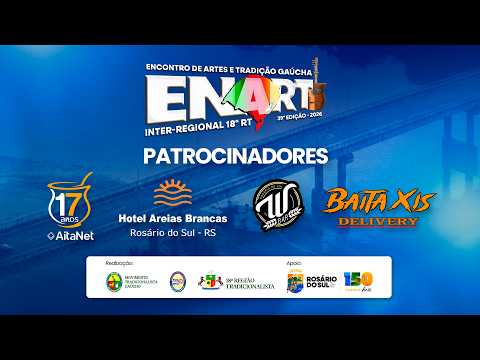 ENART 2026 - INTER-REGIONAL 18ªRT - ROSÁRIO DO SUL