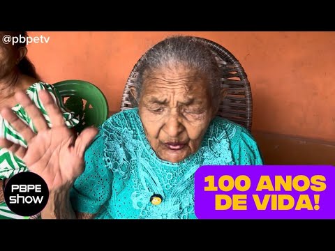 100 anos de vida de Dona Mocinha de Itambé (Parte 1)