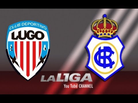 Gol de Óscar Díaz (1-0) en el CD Lugo - Recreativo de Huelva - HD