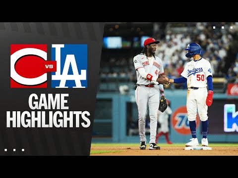 Reds vs. Dodgers Game Highlights (8/26/25) | MLB Highlights