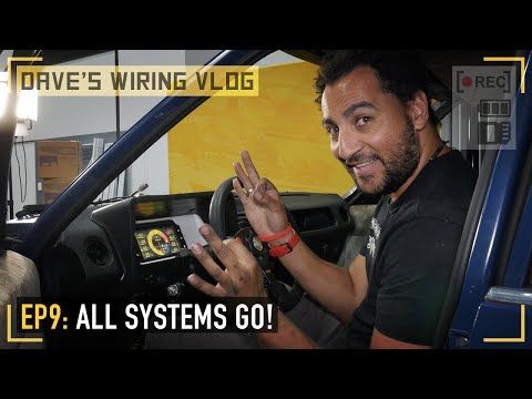 🎥 Ep9: iC-7 Dash, Ignition, Power Steering & Fuel Pumps, Power Probe Tips | DAVE'S WIRING VLOG