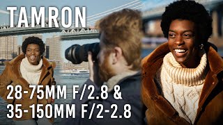 Video thumbnail for Tamron 28-75mm f/2.8 & 35-150mm f/2-2.8 | Hands-on Review by B&H Photo Video Pro Audio