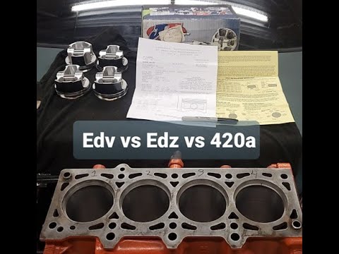 SRT-4 2.4 EDV vs 2.4 EDZ vs 420a! Engine Comparison! The CSX gets a new EDZ block!