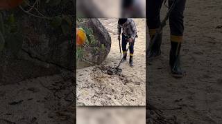 Achamos uma bolsa com um Valor Indescritível dentro na Praia com o Detector de Metais